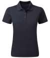 PR633 Premier Ladies Spun Dyed Recycled Polo Shirt French Navy colour image